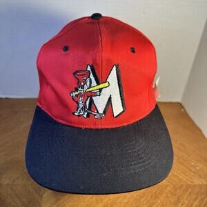 Vintage 1994 Madison Hatters MILB Snapback Hat Cap New NWT Deadstock